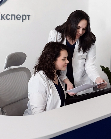Лікарі клініки КардіоЕксперт у кабінеті